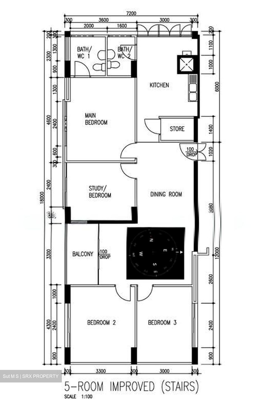 Blk 119 Pasir Ris Street 11 (Pasir Ris), HDB 5 Rooms #605936291